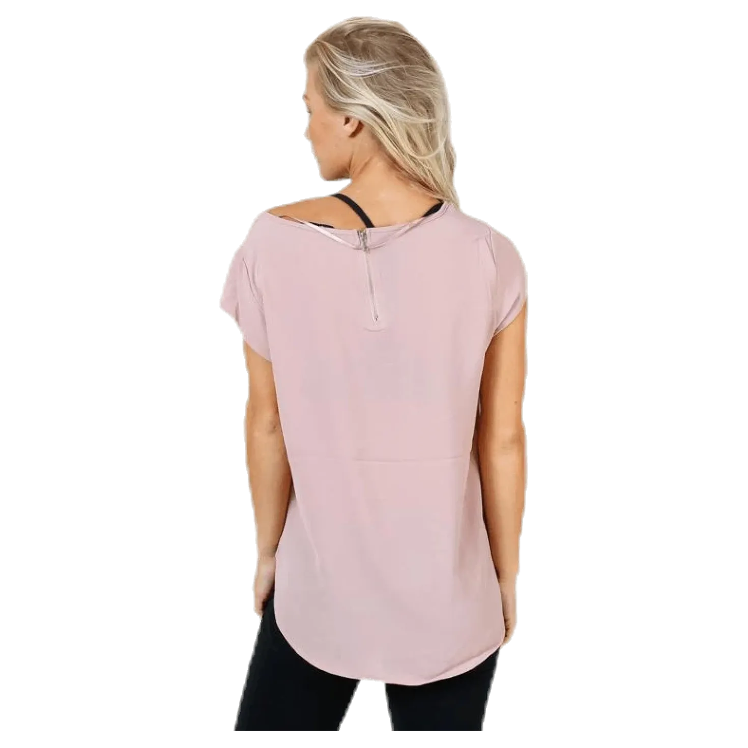 Vic S/S Solid Top Pink