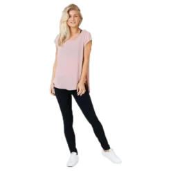 Vic S/S Solid Top Pink
