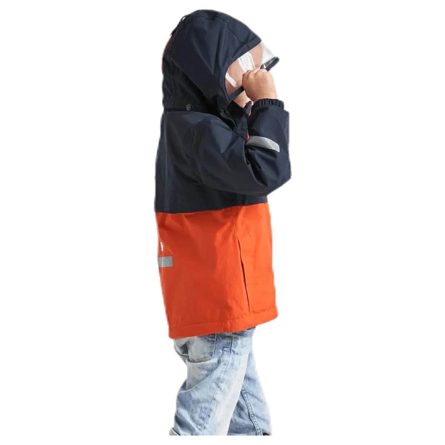 Viken Kids Jacket Blue/Orange