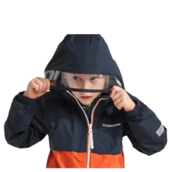 Viken Kids Jacket Blue/Orange