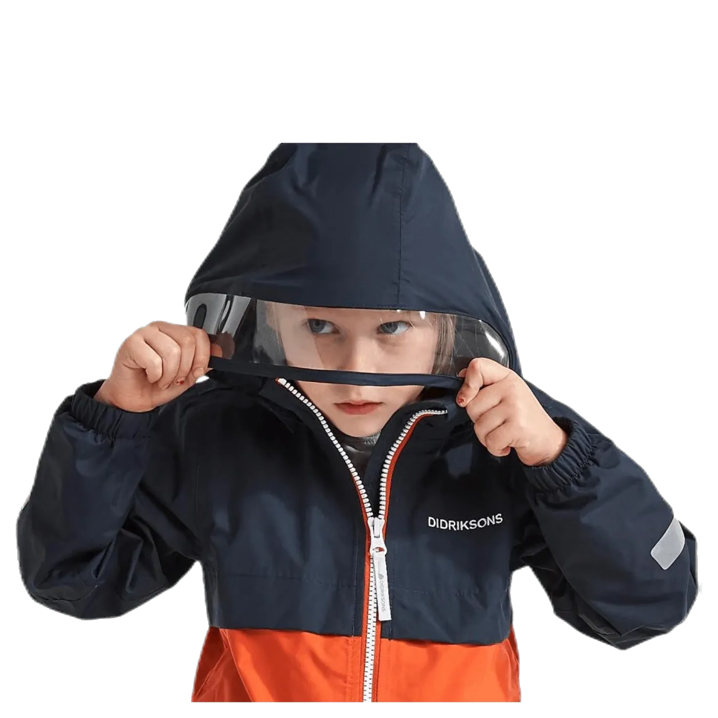 Viken Kids Jacket Blue/Orange