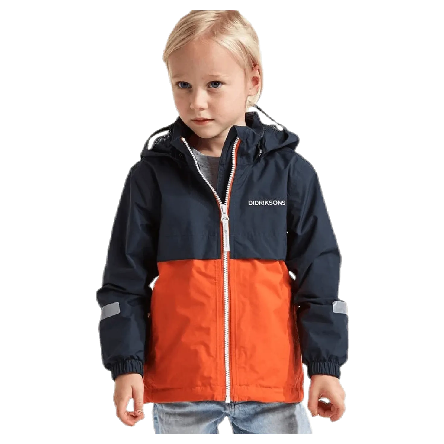 Viken Kids Jacket Blue/Orange
