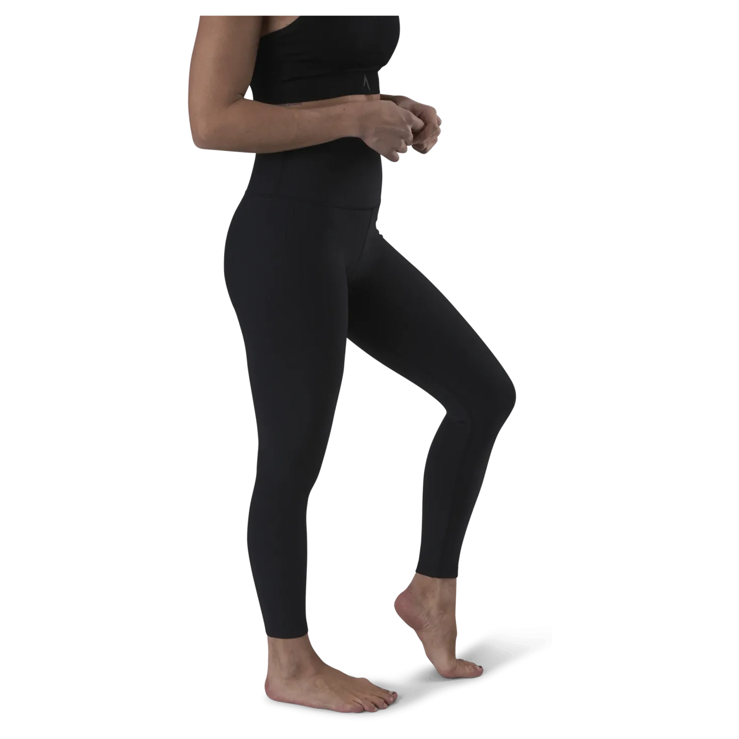 Vision Rib Leggings 7/8 Black