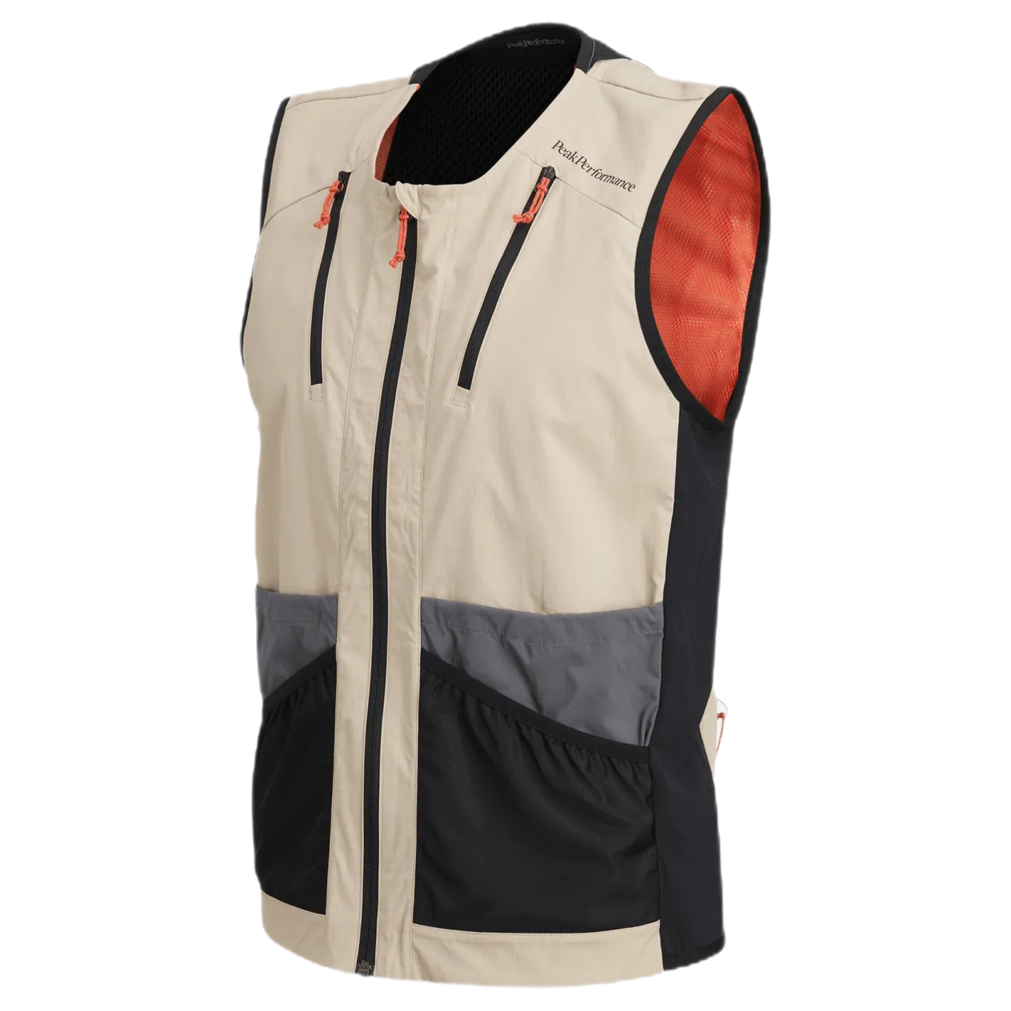 Vislight Utility Vest Beige/Grey