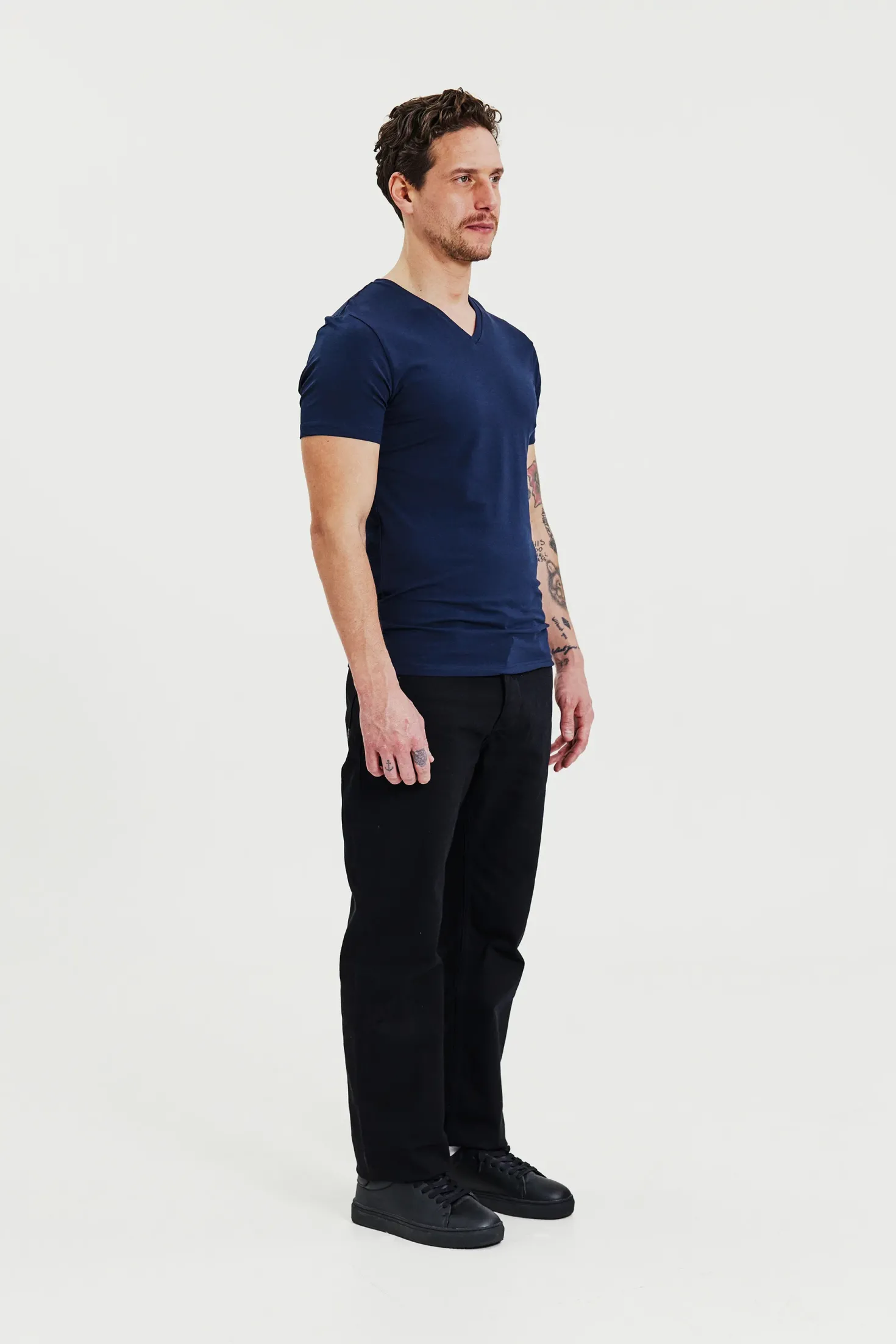 V-Neck Dark Navy