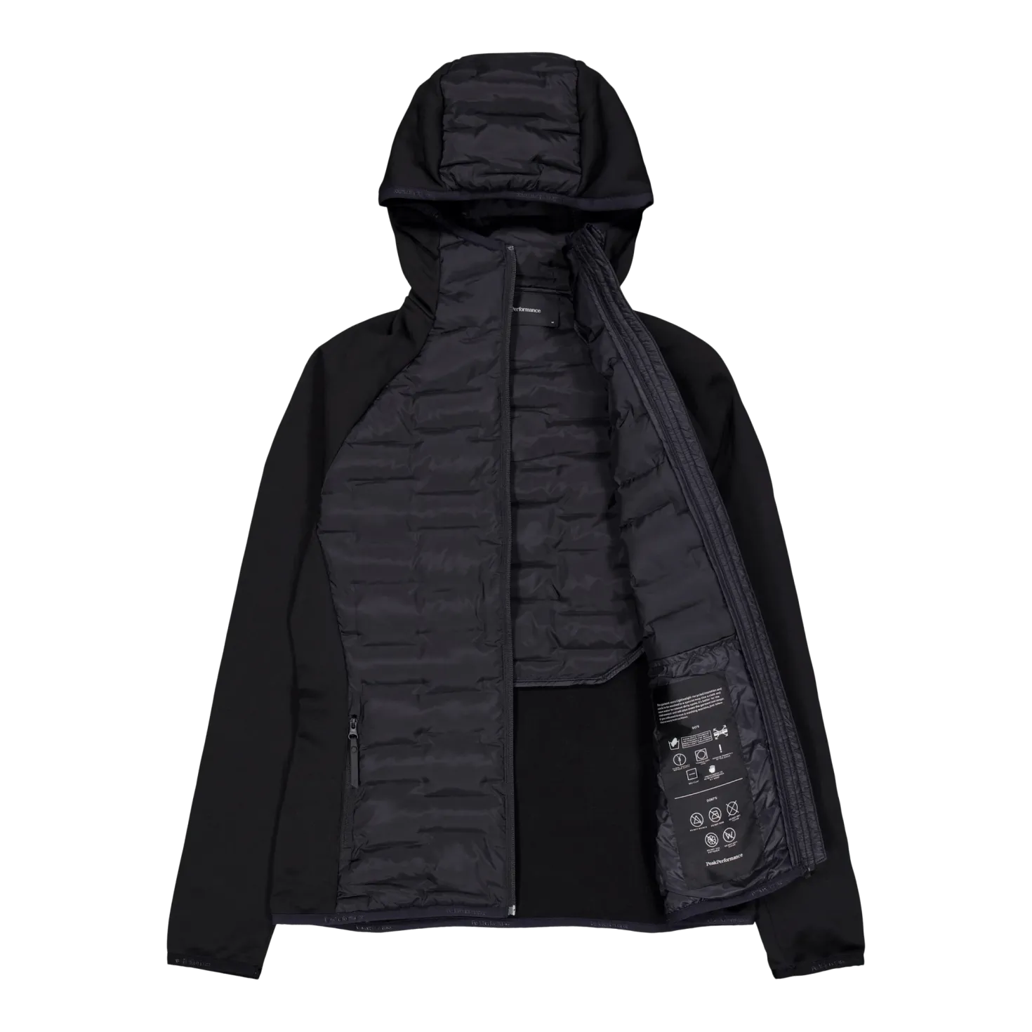 W Argon Hybrid Hood Black
