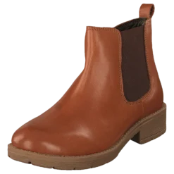 451-5011 Warm Lined Leather Cognac
