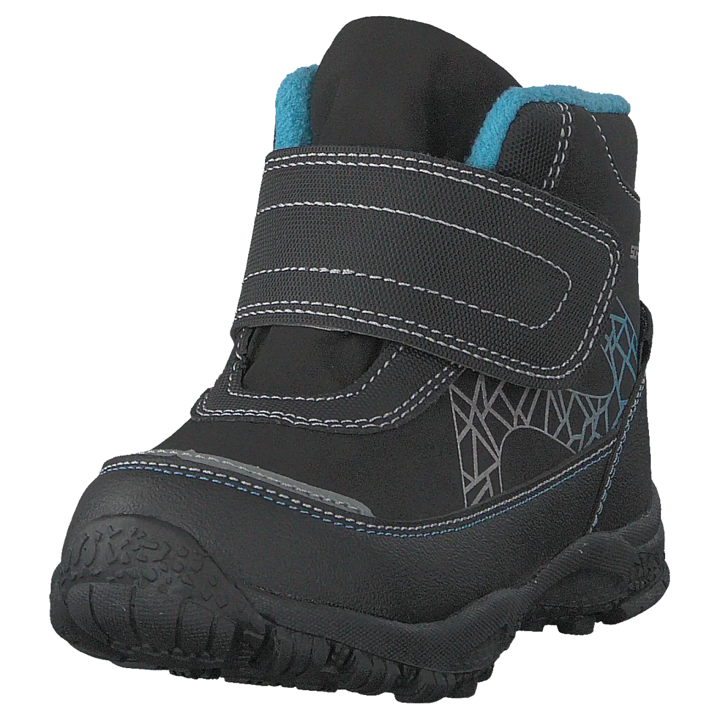 430-2962 Waterproof Warm Lined Black/blue