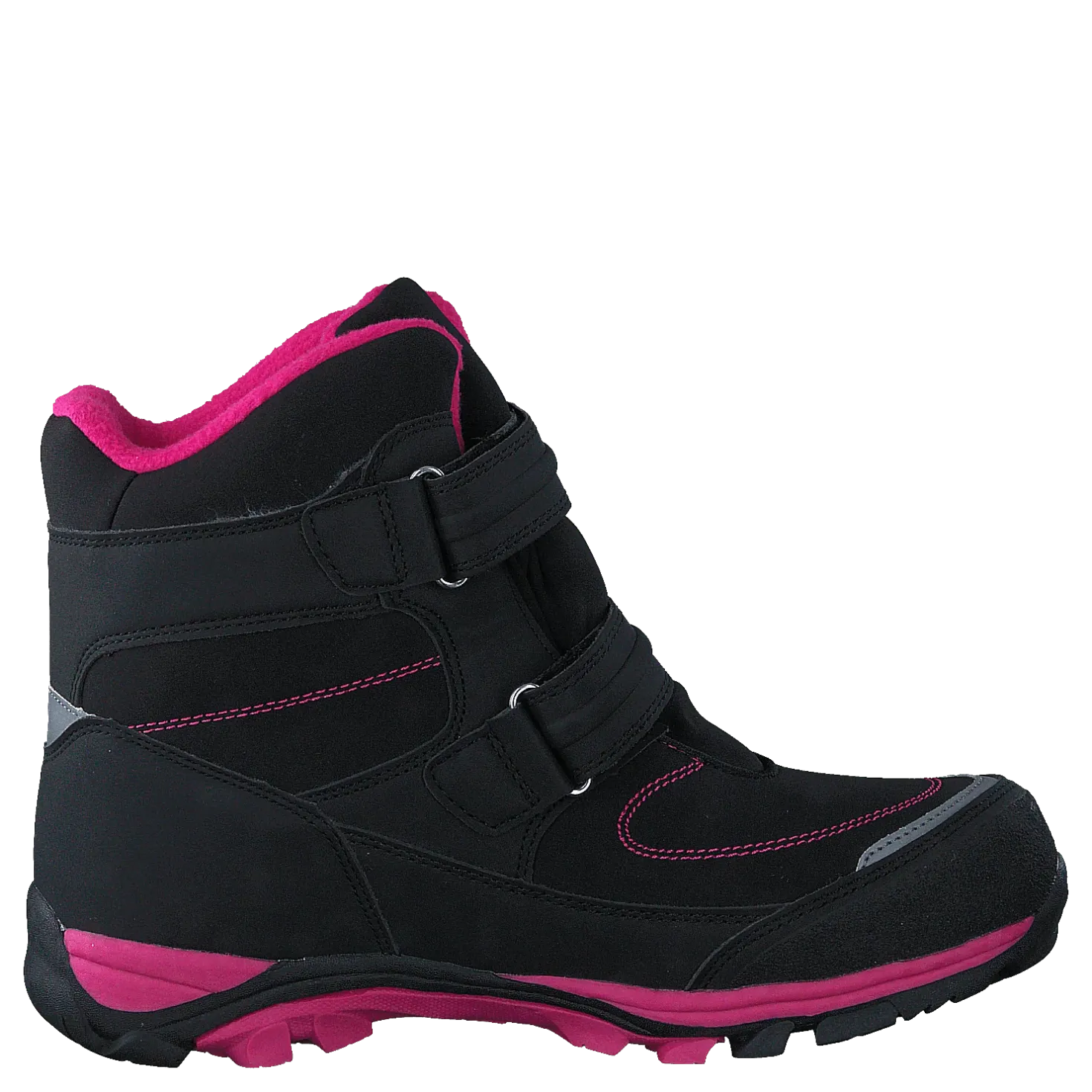 435-6608 Waterproof Warm Lined Black/Fuchsia
