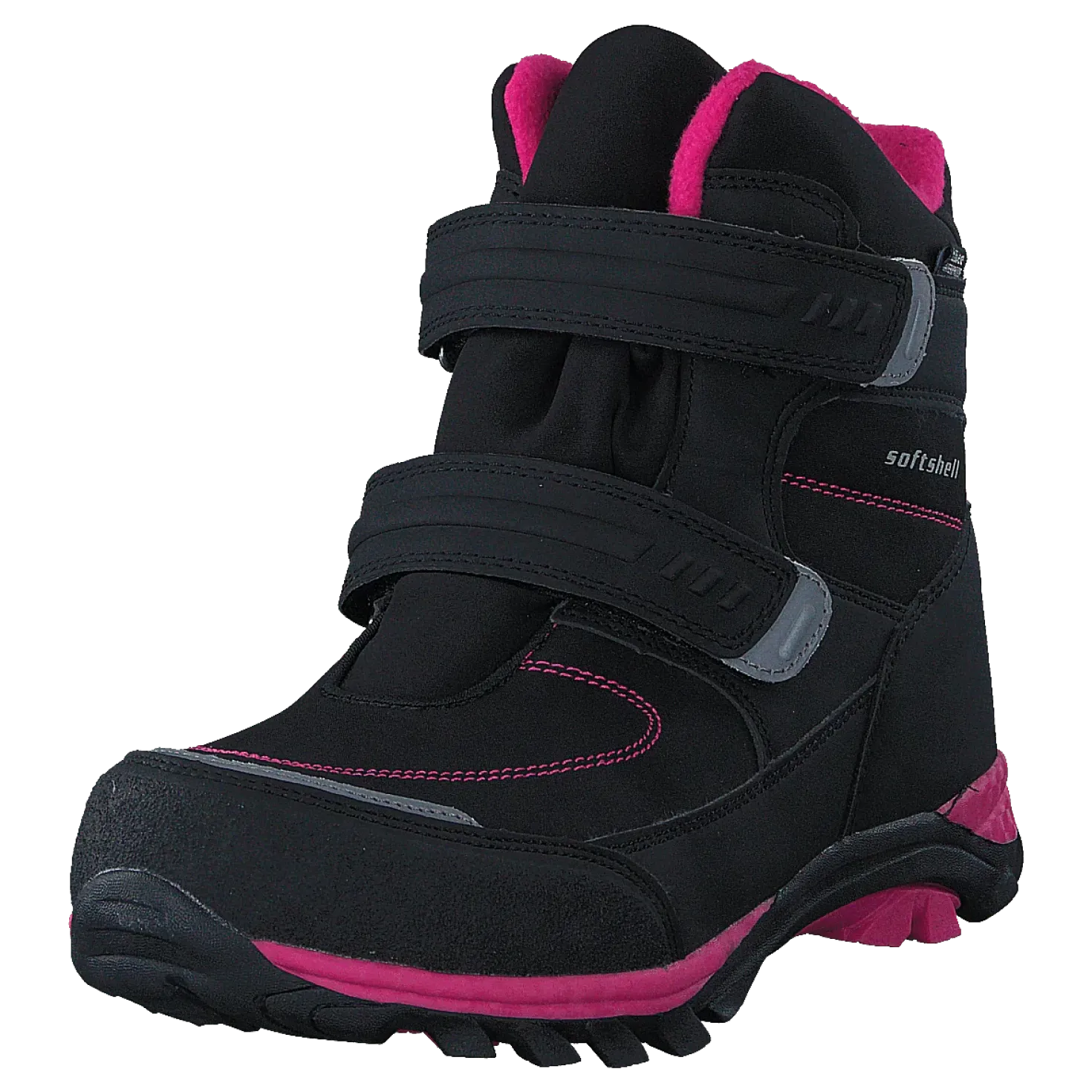 435-6608 Waterproof Warm Lined Black/Fuchsia