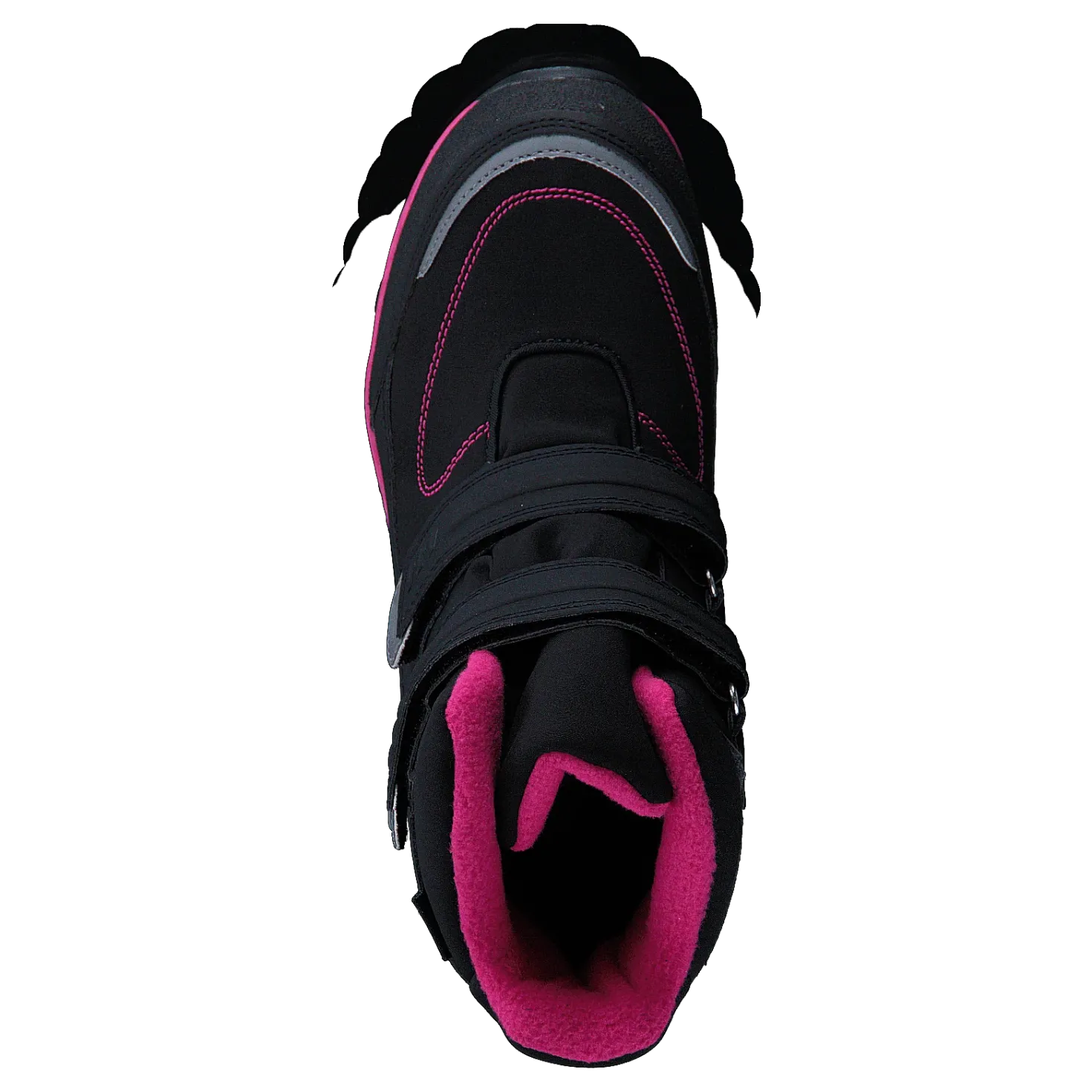 435-6608 Waterproof Warm Lined Black/Fuchsia
