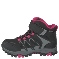 435-0509 Waterproof Warm Lined Black/fuchsia