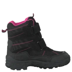 430-9113 Waterproof Warm Lined Black/fuchsia