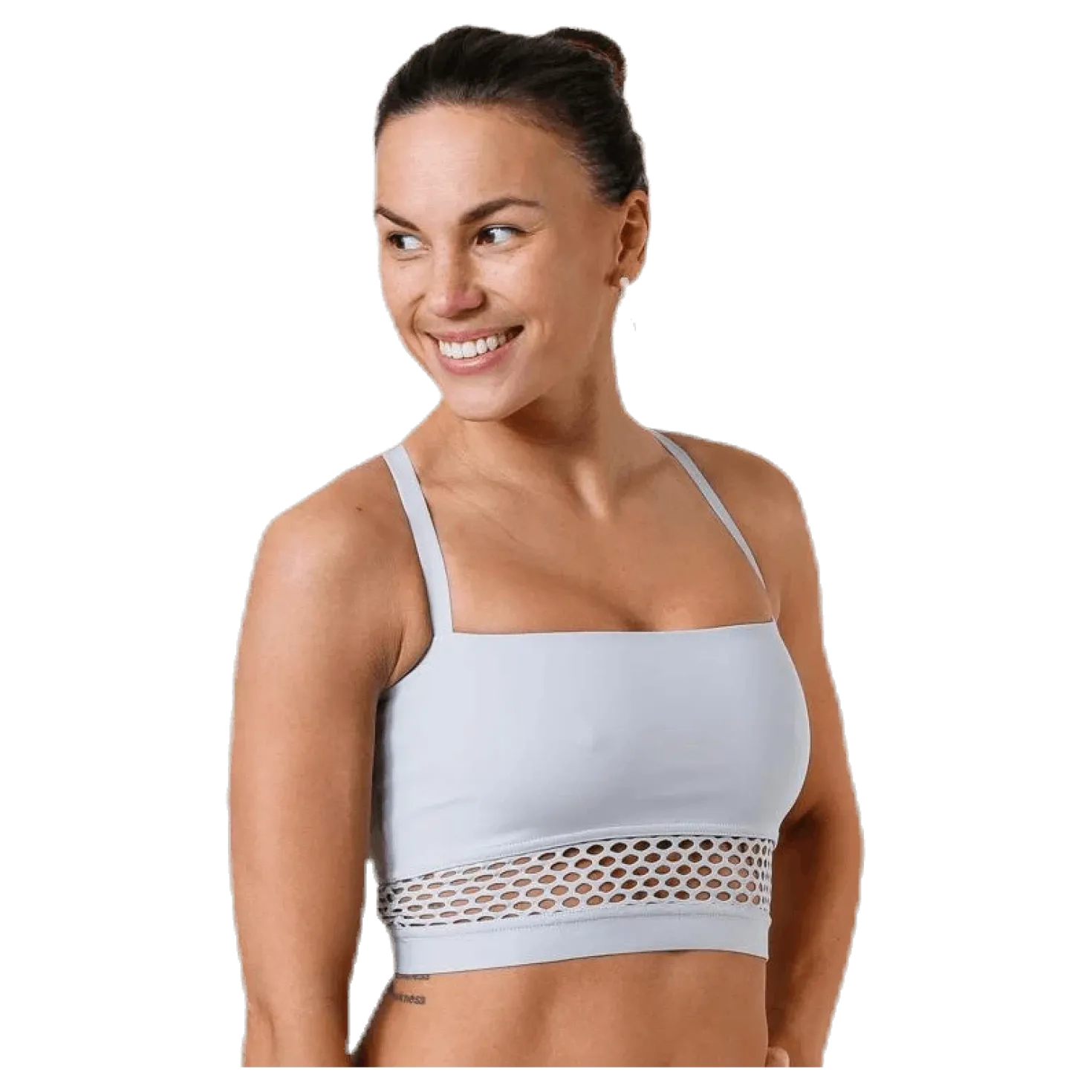 Waverly Mesh Bra Grey