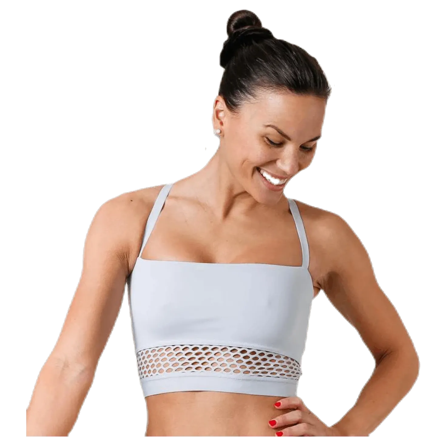 Waverly Mesh Bra Grey