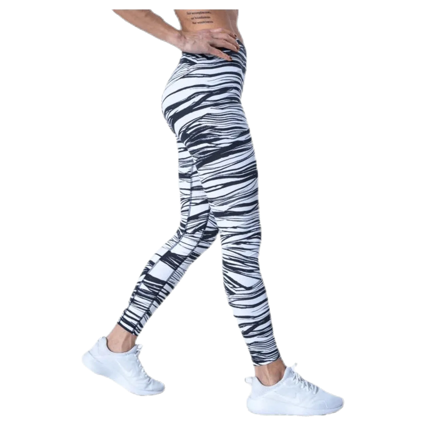 Wave 7/8 tights White