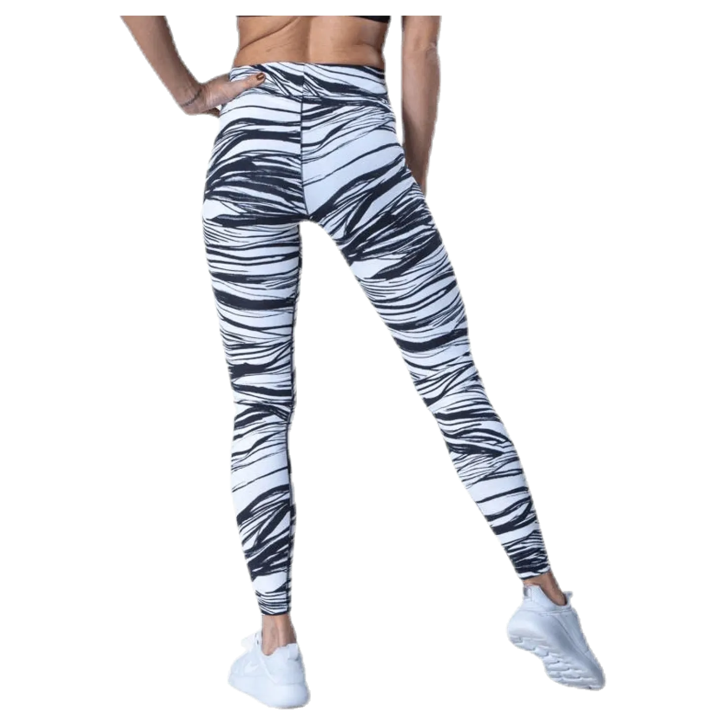 Wave 7/8 tights White