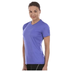 W Base Cool T-Shirt Purple