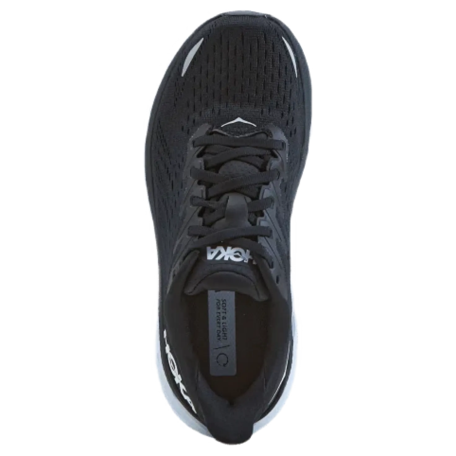 W Clifton 8 Wide Black / White
