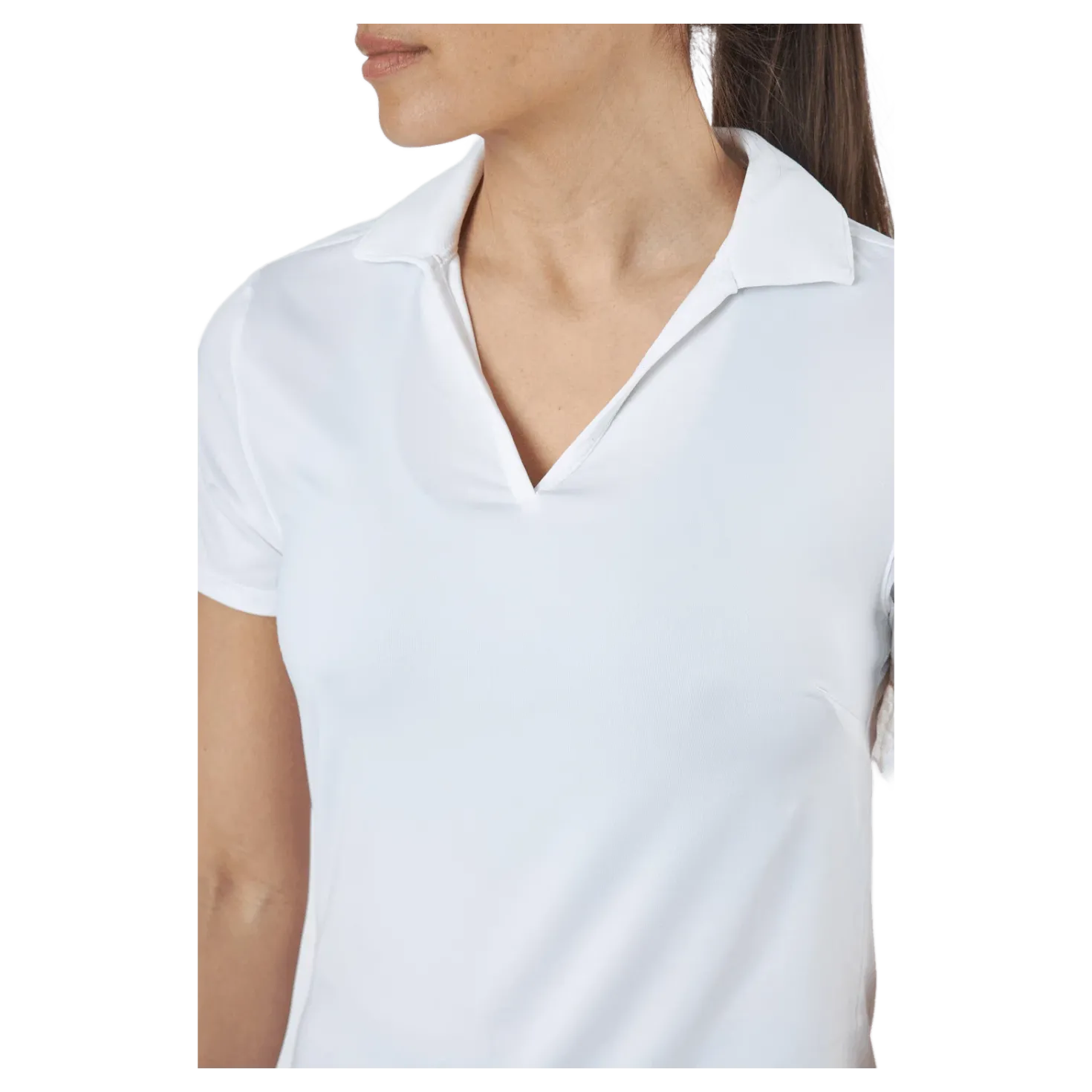 W Cloudspun Coast Polo Bright White