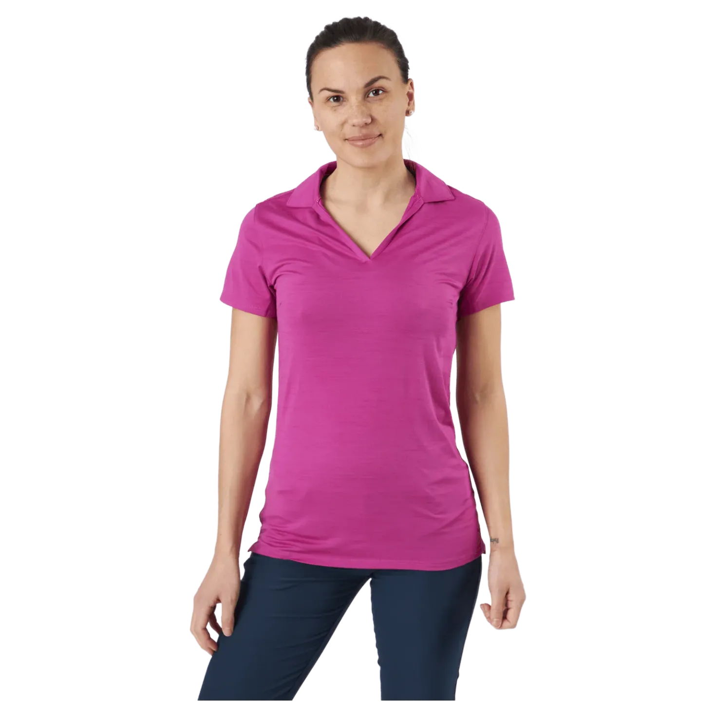 W Cloudspun Coast Polo Festival Fuchsia Heather