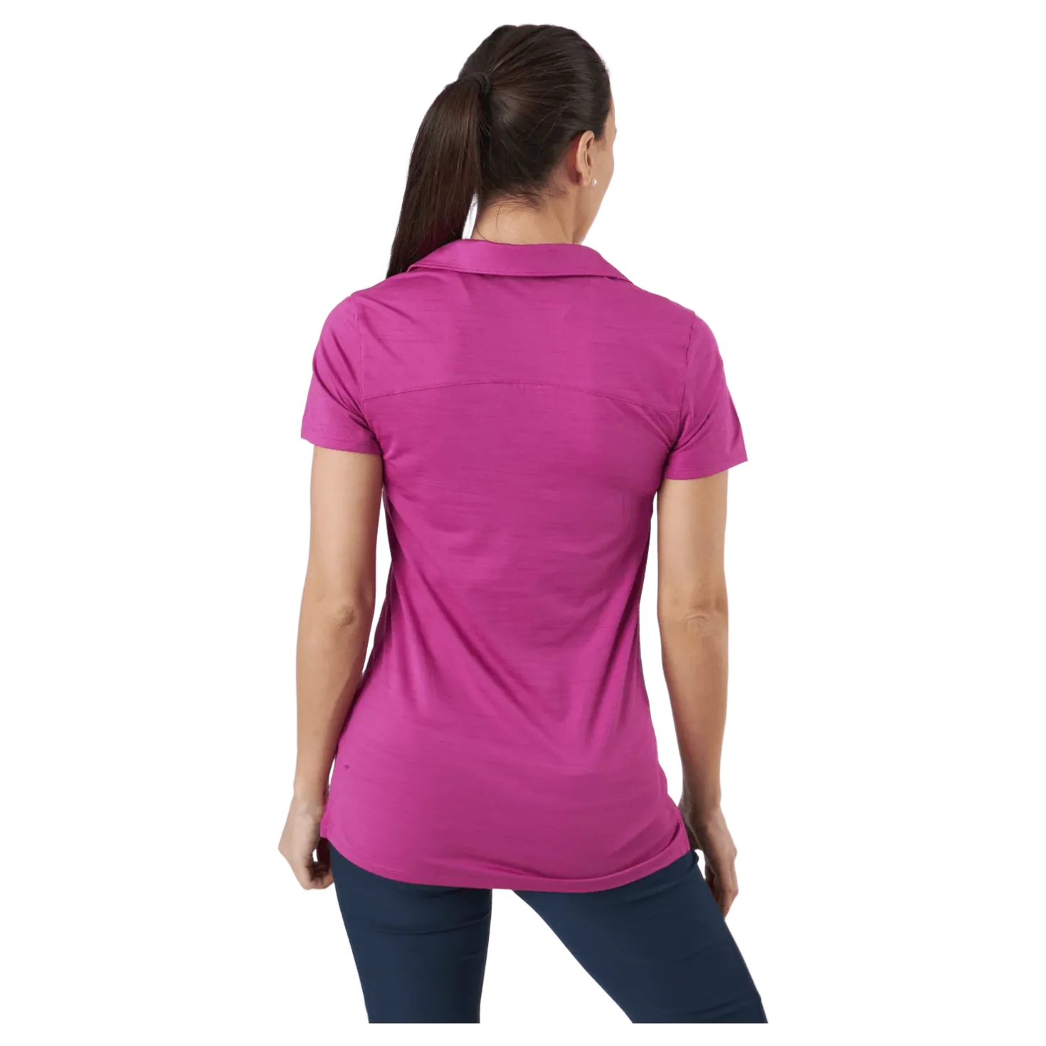 W Cloudspun Coast Polo Festival Fuchsia Heather