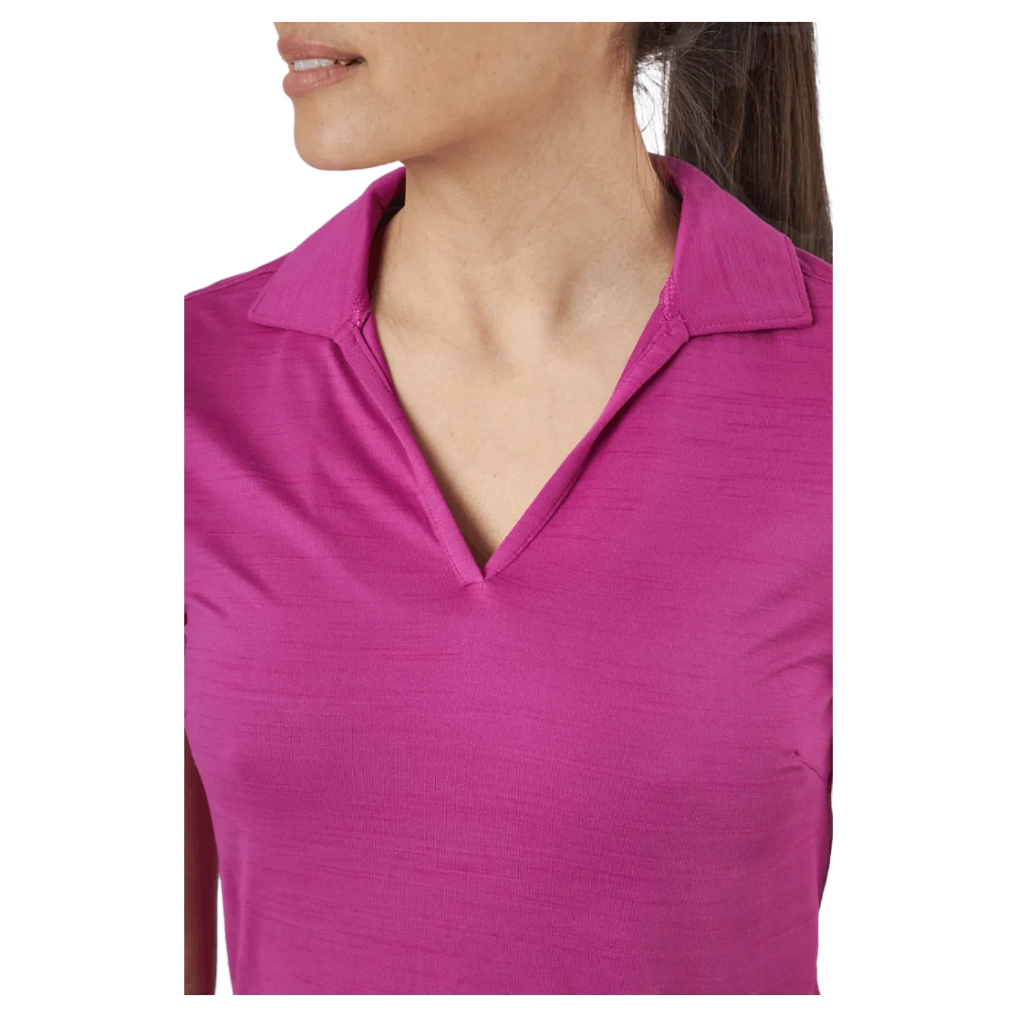 W Cloudspun Coast Polo Festival Fuchsia Heather