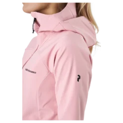 W Explore Hood Jacket Warm Blush