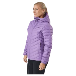 W Frost Down Hood Jacket Action Lilac