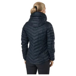 W Frost Down Hood Jacket Black