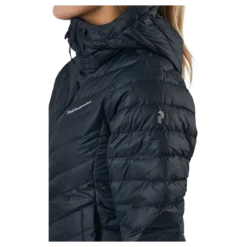 W Frost Down Hood Jacket Black