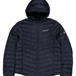 W Frost Down Hood Jacket Black