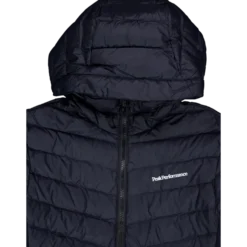 W Frost Down Hood Jacket Black