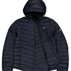 W Frost Down Hood Jacket Black