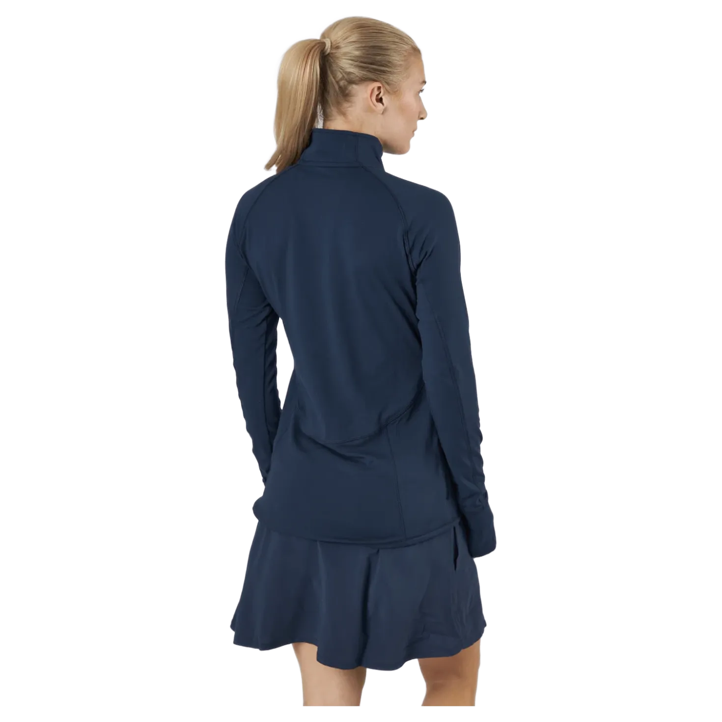 W Gamer 1/4 Zip Navy Blazer
