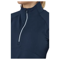 W Gamer 1/4 Zip Navy Blazer