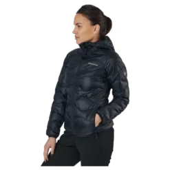W Helium Down Hood Jacket Black