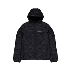 W Helium Down Hood Jacket Black