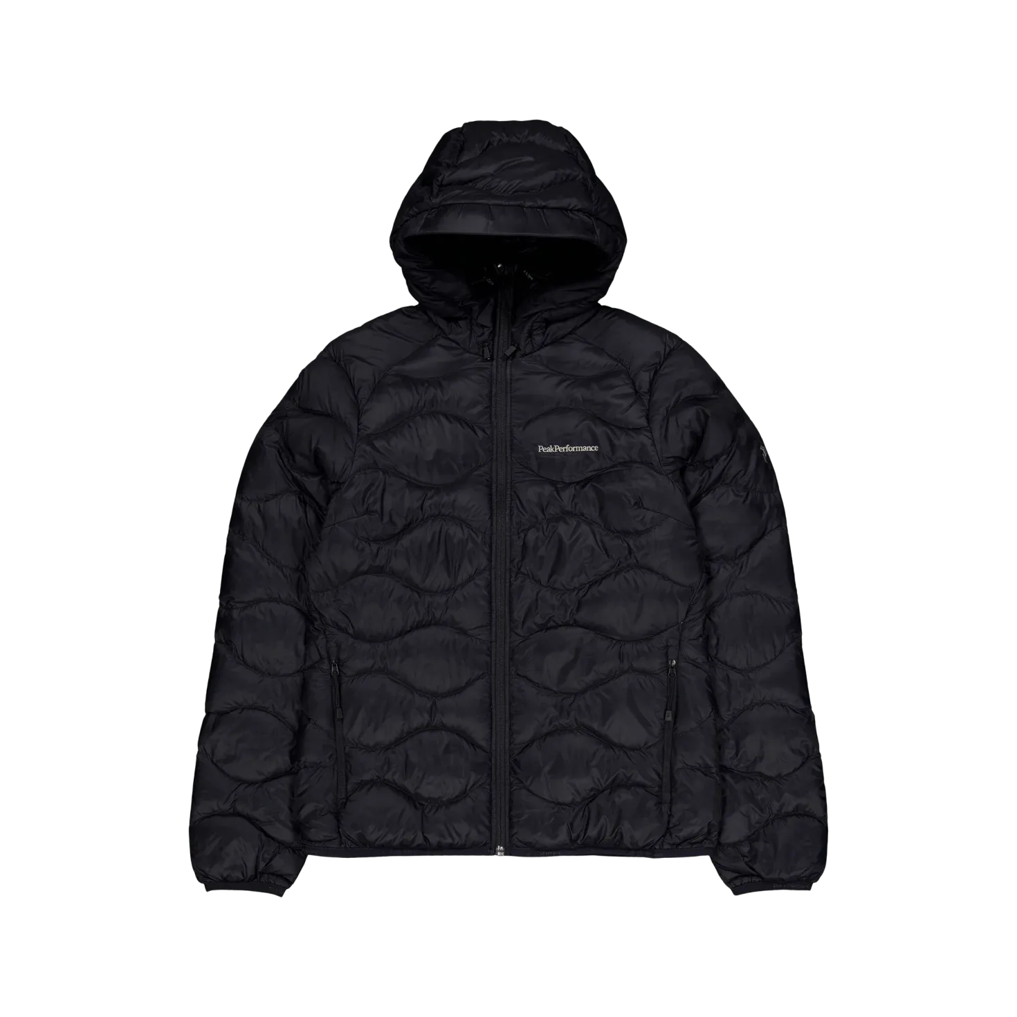 W Helium Down Hood Jacket Black