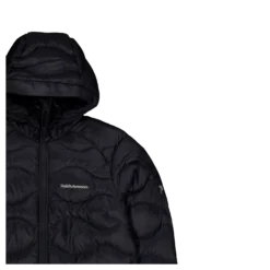 W Helium Down Hood Jacket Black