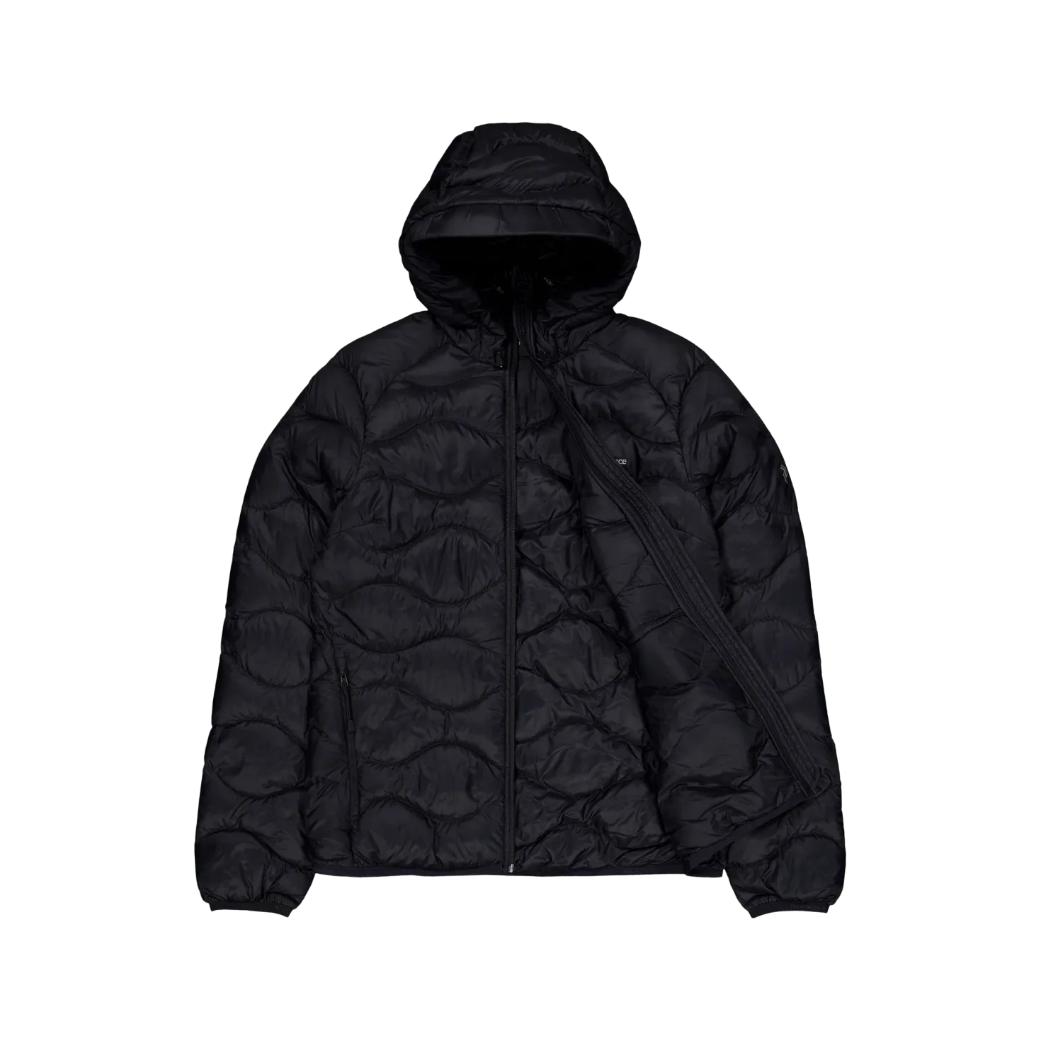 W Helium Down Hood Jacket Black
