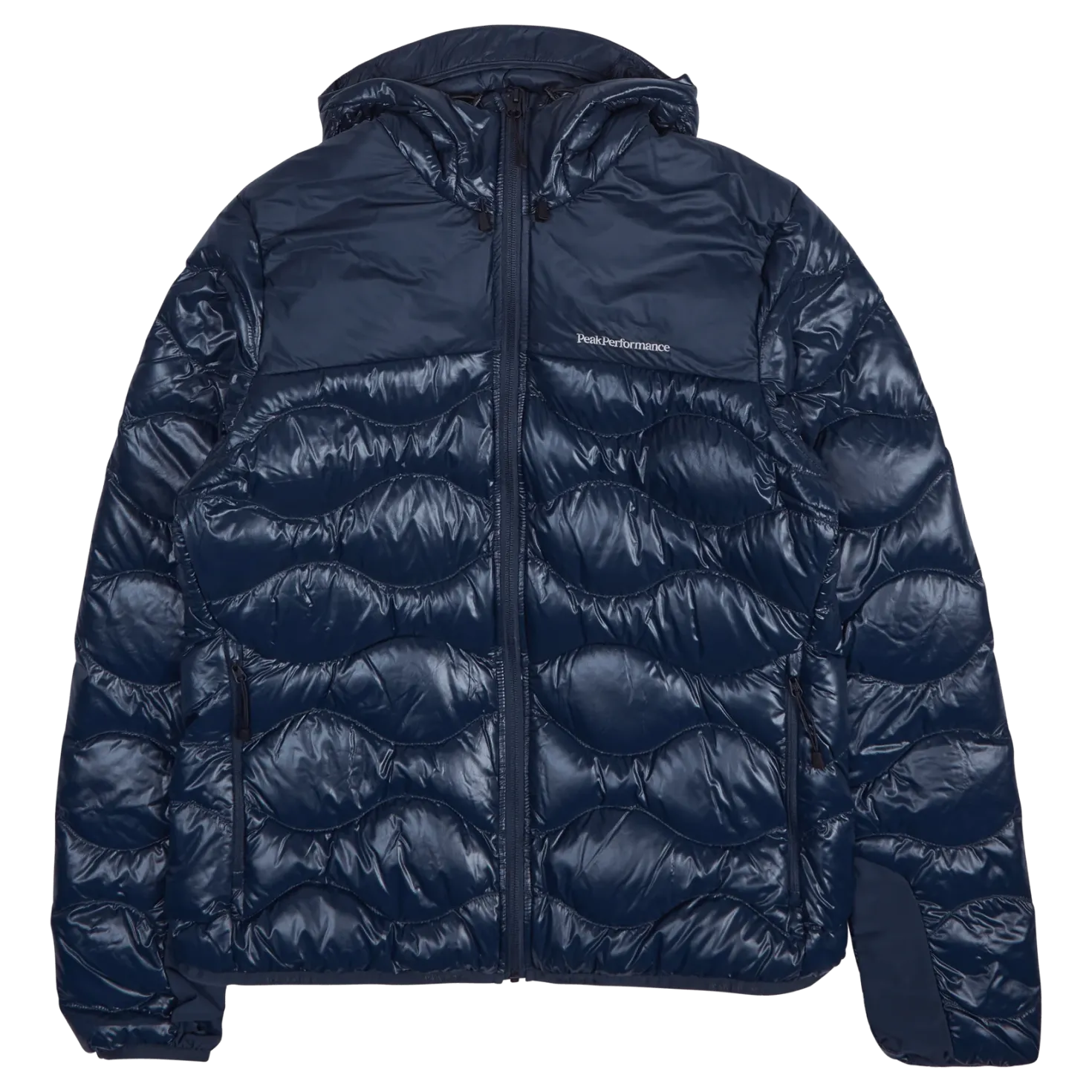 W Helium Glacier Hood Jacket blue