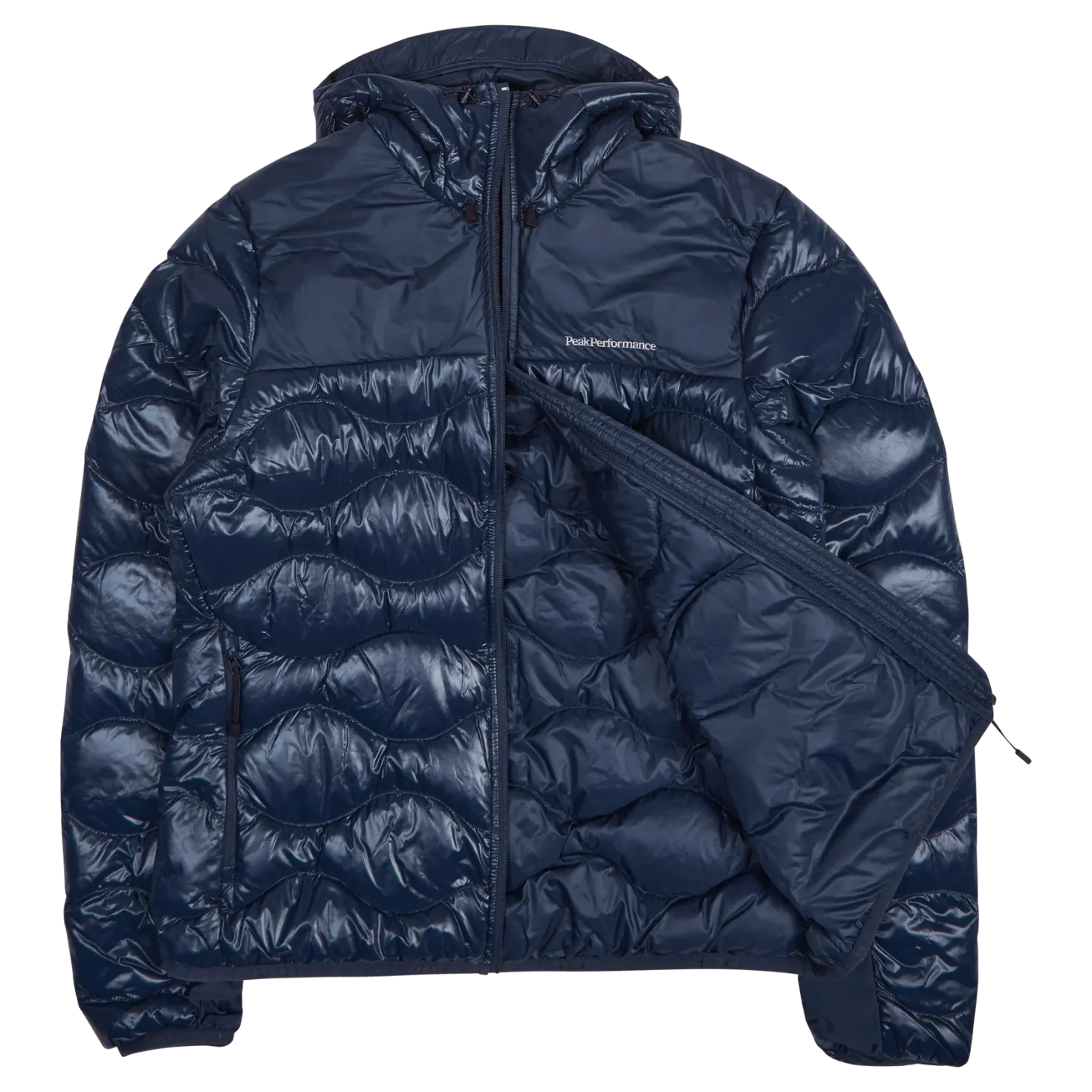 W Helium Glacier Hood Jacket blue