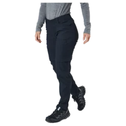 W Iconiq Zip Off Pants Black