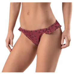 Wikolia Frill Brief Patterned/Red
