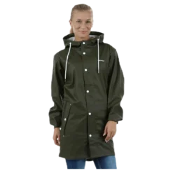 Wings Rain Jacket Green