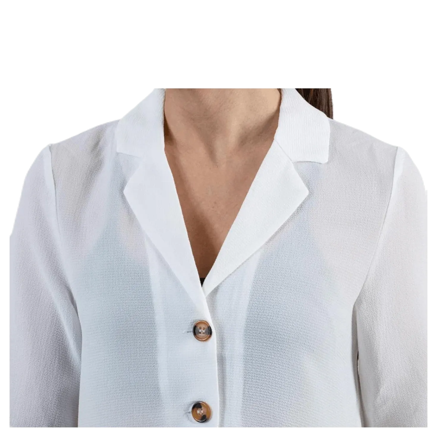 Winner Button Shirt White