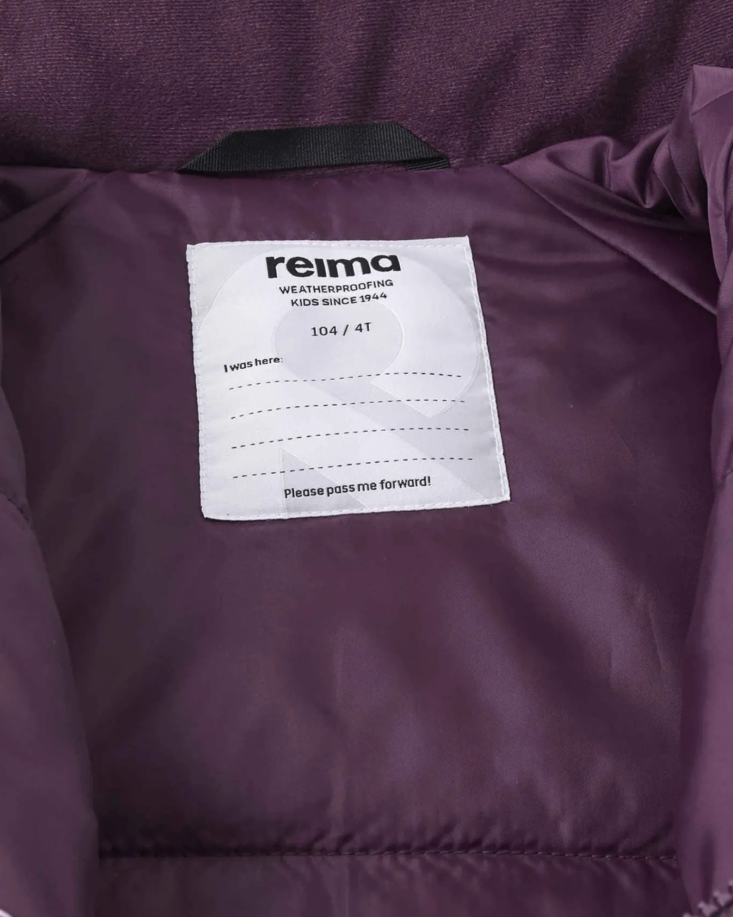 Winter Overall Kurikka Deep Purple