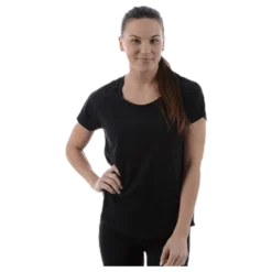 W Loose Tee Black