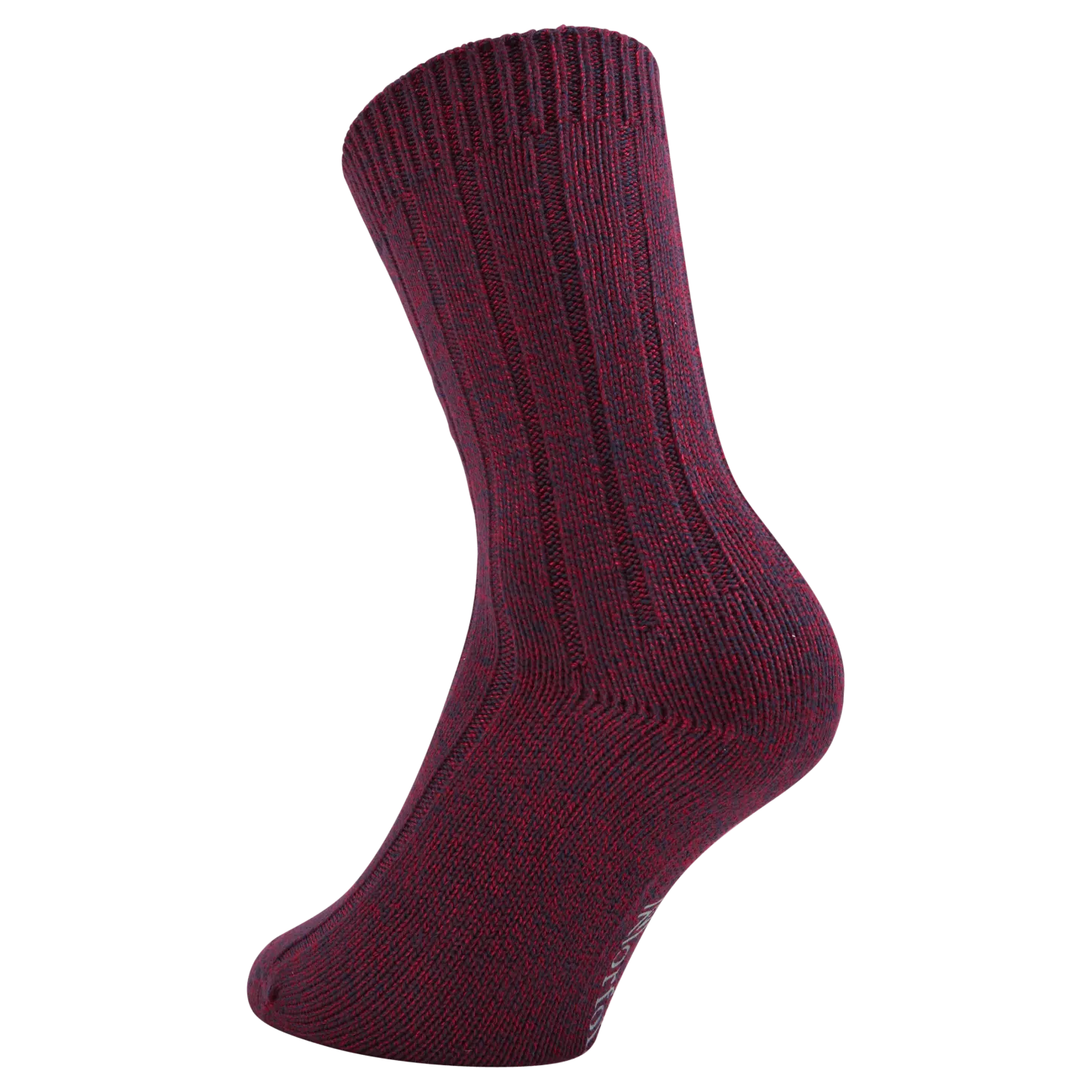 Womens Bamboo Blended Walking Socks - Suzy Red